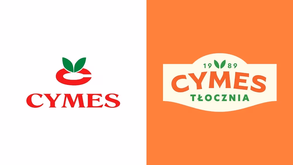 Rebranding, nowe logo Cymes od BNA