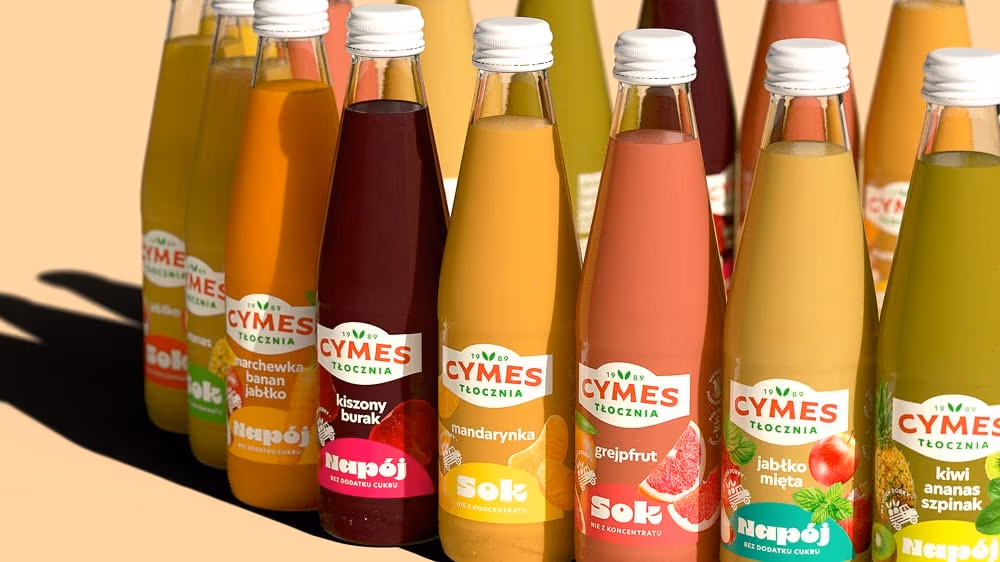 Rebranding, nowe logo Cymes od BNA