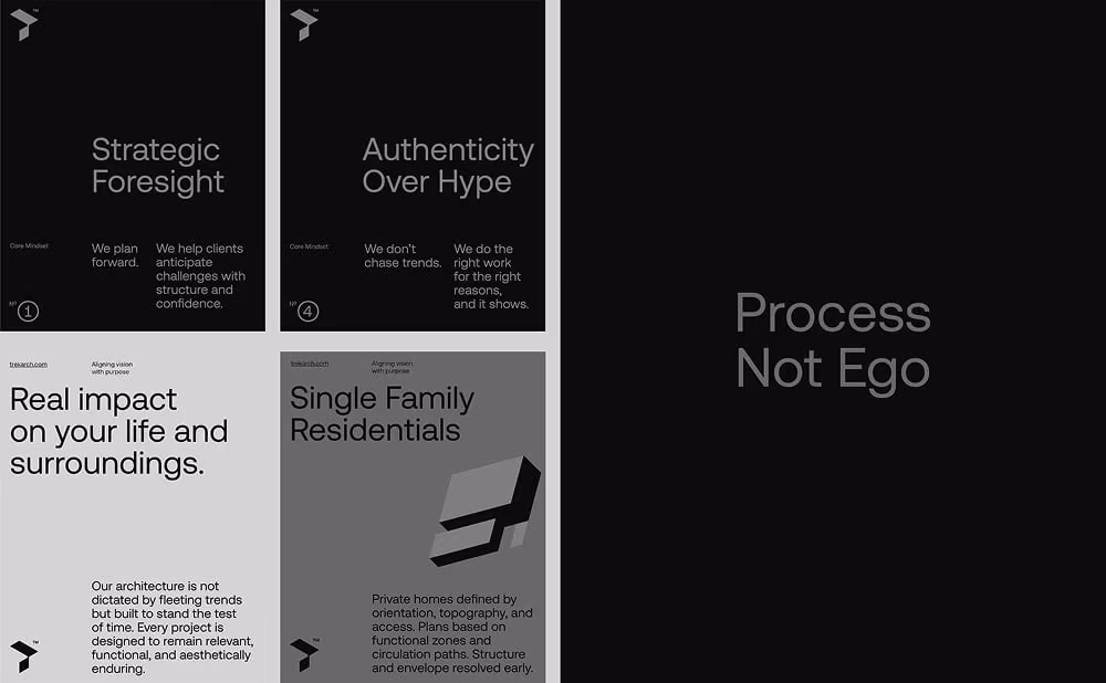 Rebranding studia Trek Architecture