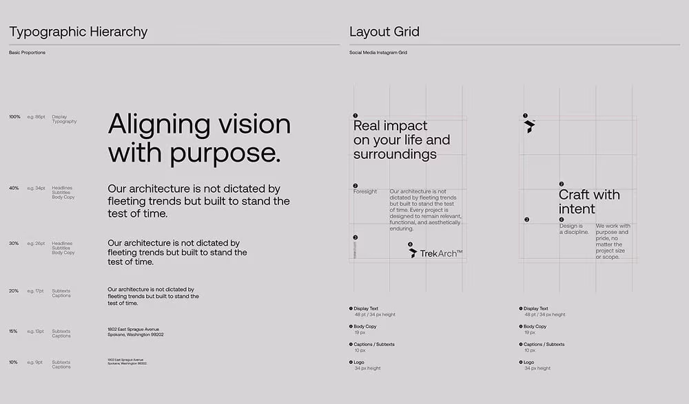 Rebranding studia Trek Architecture