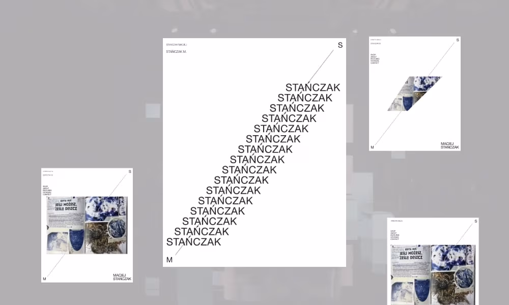 Nowy branding Macieja Stańczaka