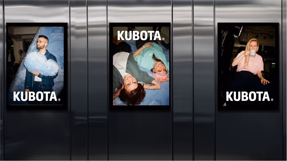 Identyfikacja wizualna Kubota - rebranding 2025, muflon studio