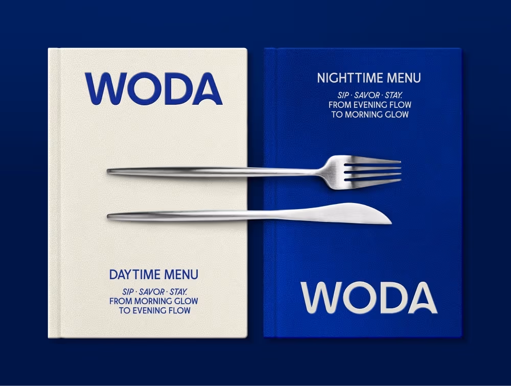 Identyfikacja wizualna WODA od FLOV STUDIO