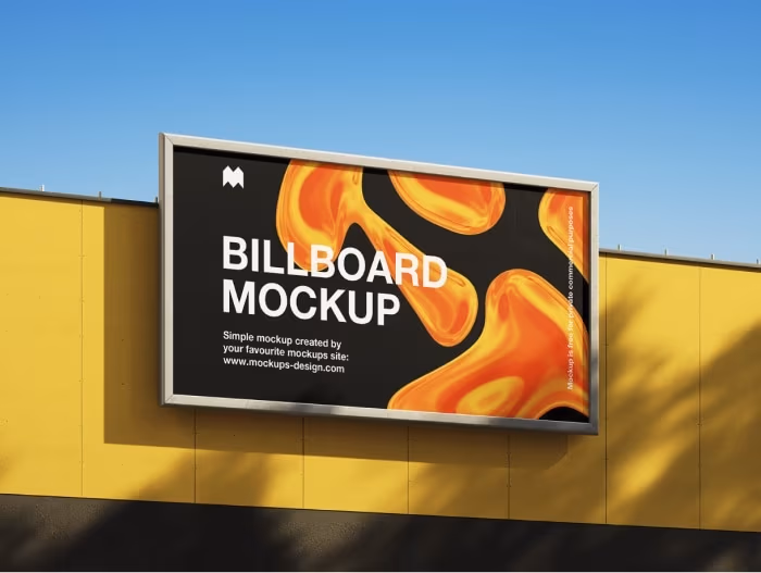 Mockup billboardu.