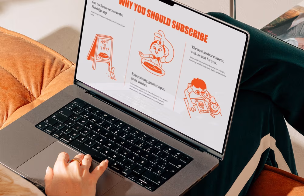Fleishigs.com – Website, Illustration, Typography, Shop, Grzegorz Leśniewicz, Konrad Szlapa, Leszek Jańczyk, Naftoli Mann