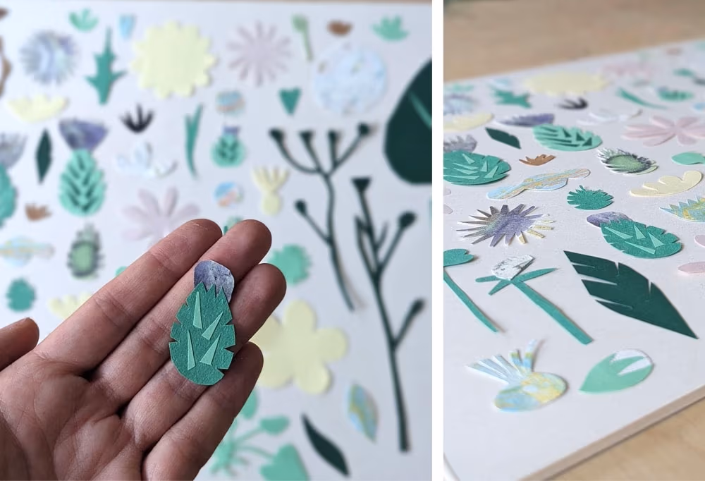 Projekt wzóru dla ogrodu botanicznego autorstwa Bogny Brewczyk