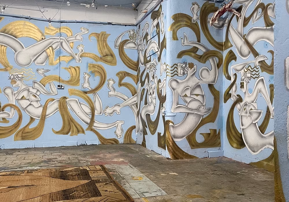 Mural 360 stopni w Stacji Praga