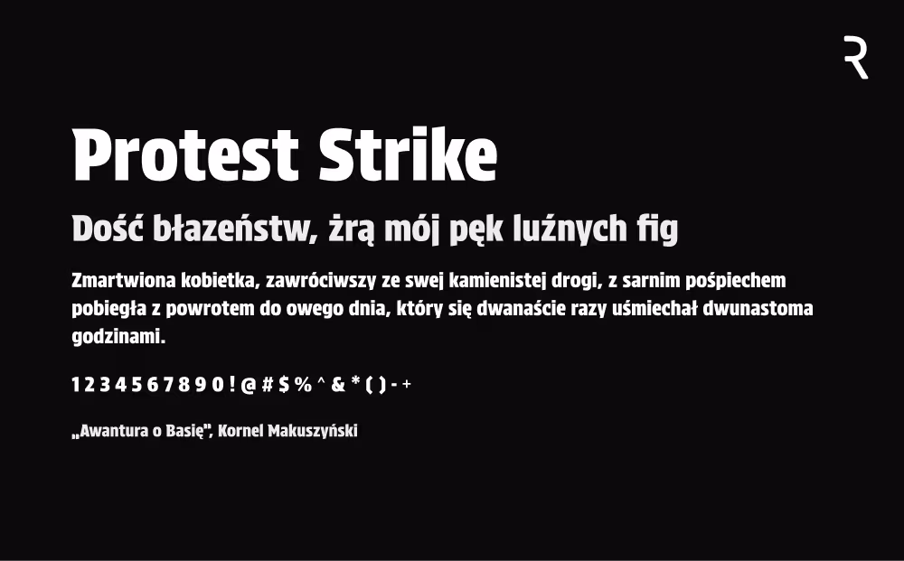 Darmowe fonty z polskimi znakami