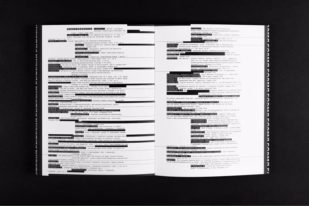 Dychotomia funkcji i formy w projektowaniu graficznym w oparciu o działania typograficzne i liternicze