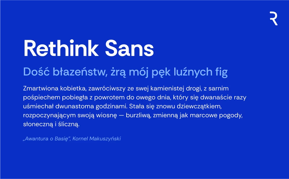 Darmowe czcionki z polskimi znakami