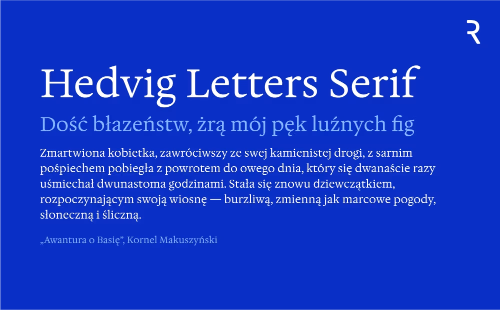 Darmowe czcionki z polskimi znakami