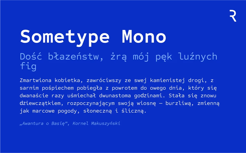 Darmowe czcionki z polskimi znakami