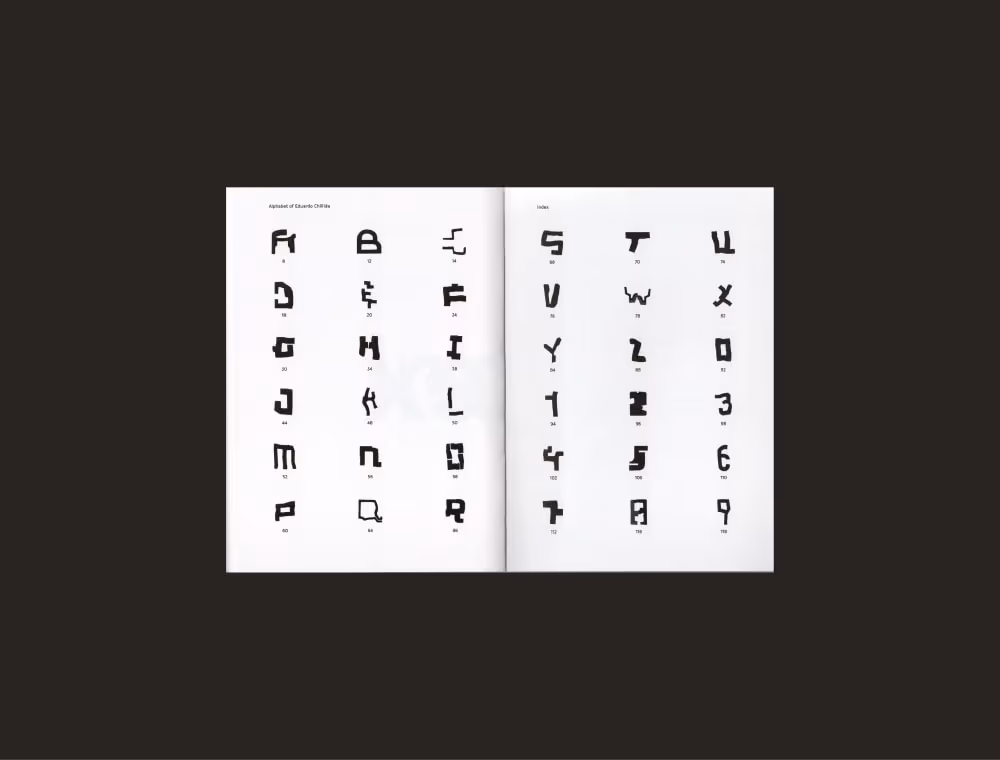 Alphabet of Eduardo Chillida, Transatlantico Studio