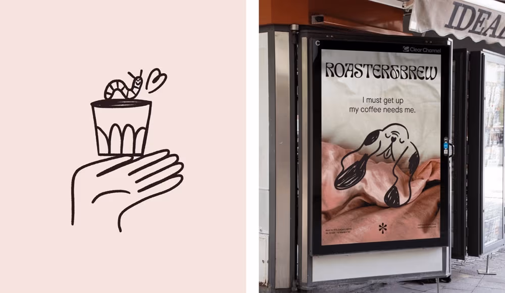 Roaster&Brew Coffee, TINGE STUDIO