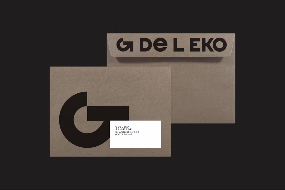 Identyfikacja G DE L EKO ROCHE Studio