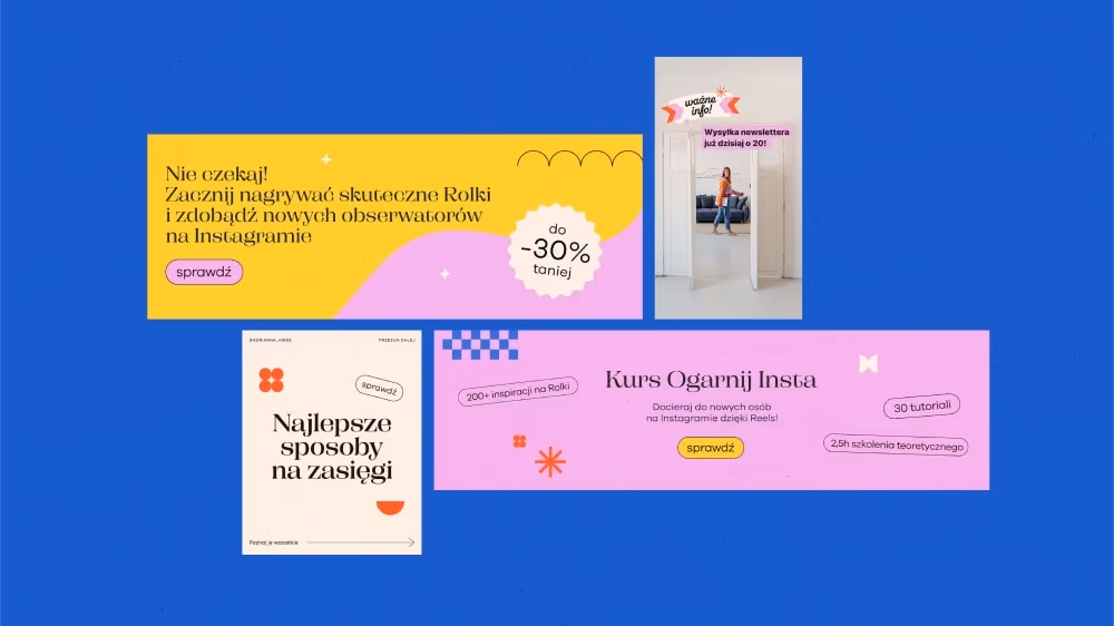 Identyfikacja wizualna Adrianny Hirsz od Makaki Studio