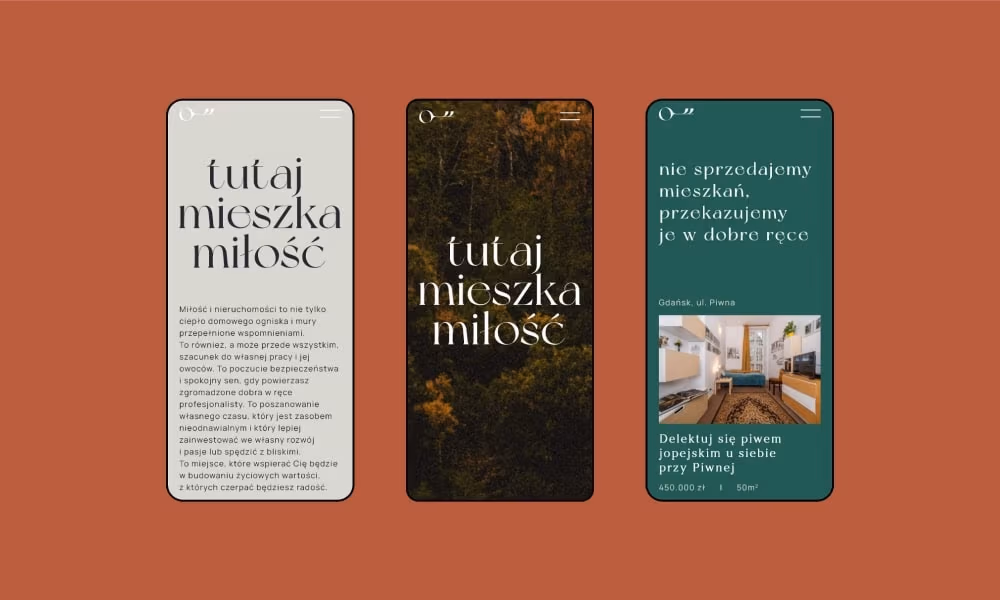 Tutaj Mieszka Miłość Identyfikacja wizualna
