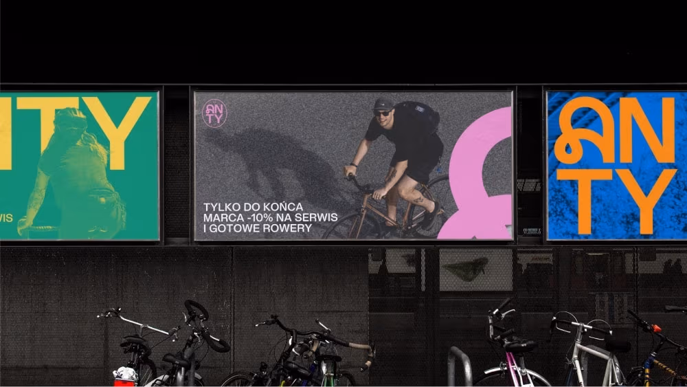 Rebranding rowerowej marki premium ANTY od Mama Studio