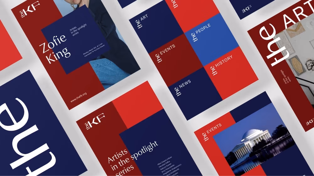 Branding The Kosciuszko Foundation od TOFU Studio