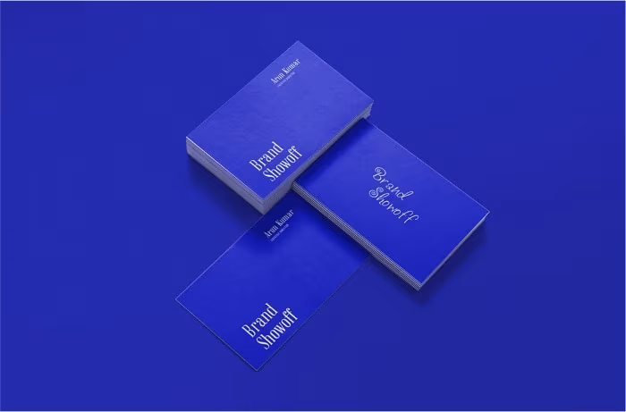 Free Business Card Mockup
