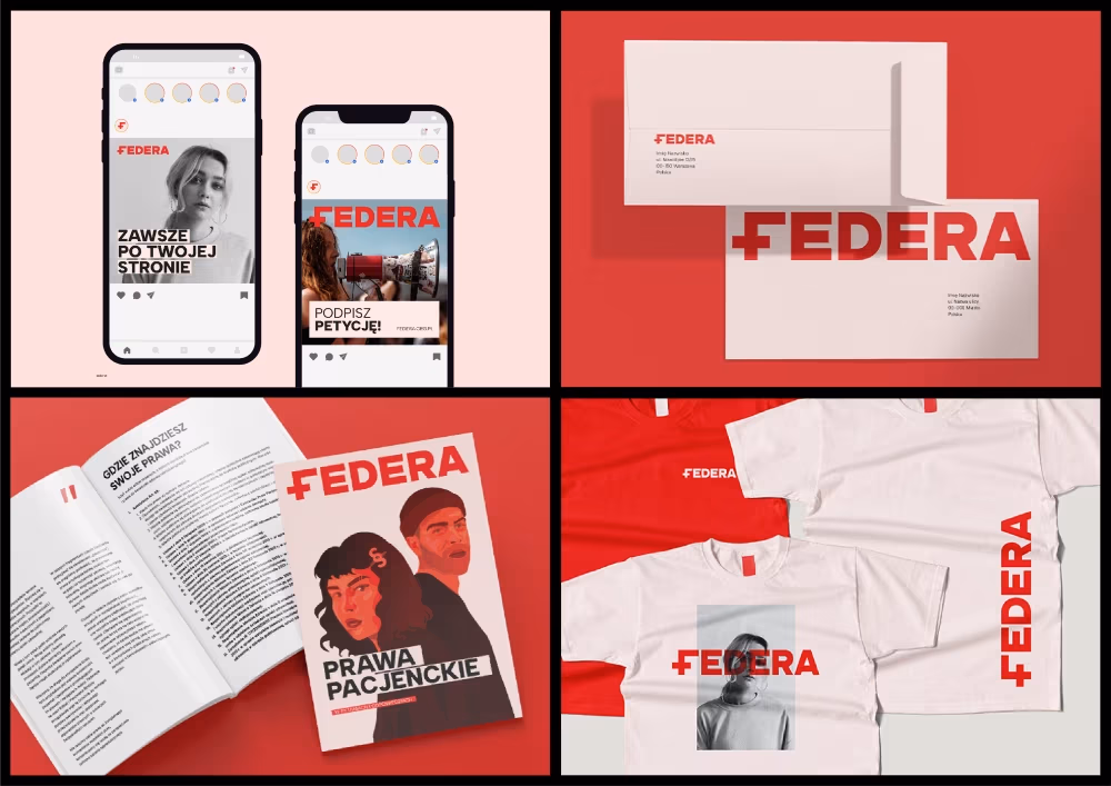 Federa z nową identyfikacją wizualną i strategią komunikacji od Lotnej