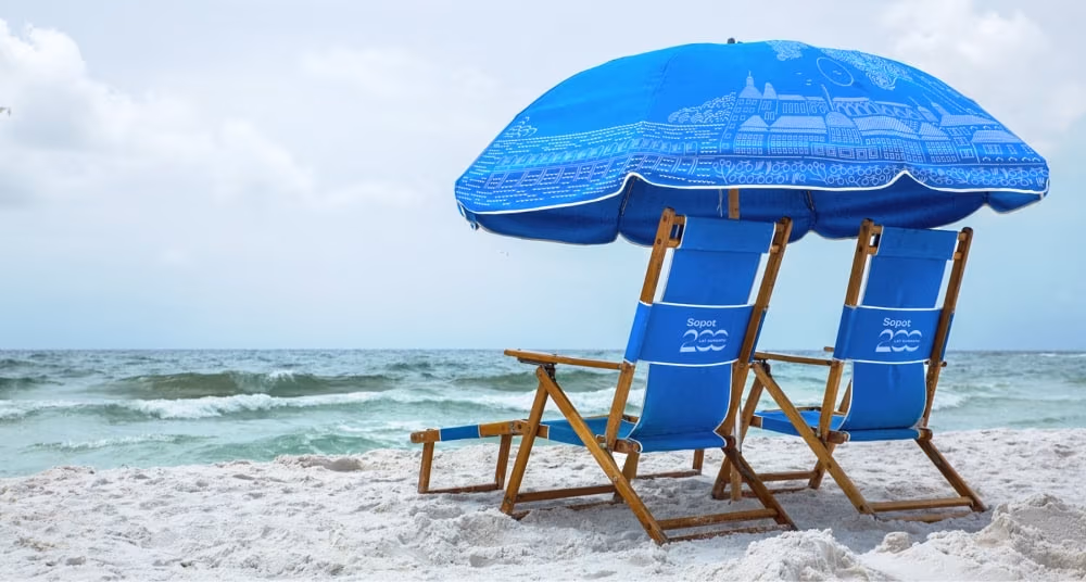 Projekt kampanii jubileuszowej miasta Sopot od Podpunkt