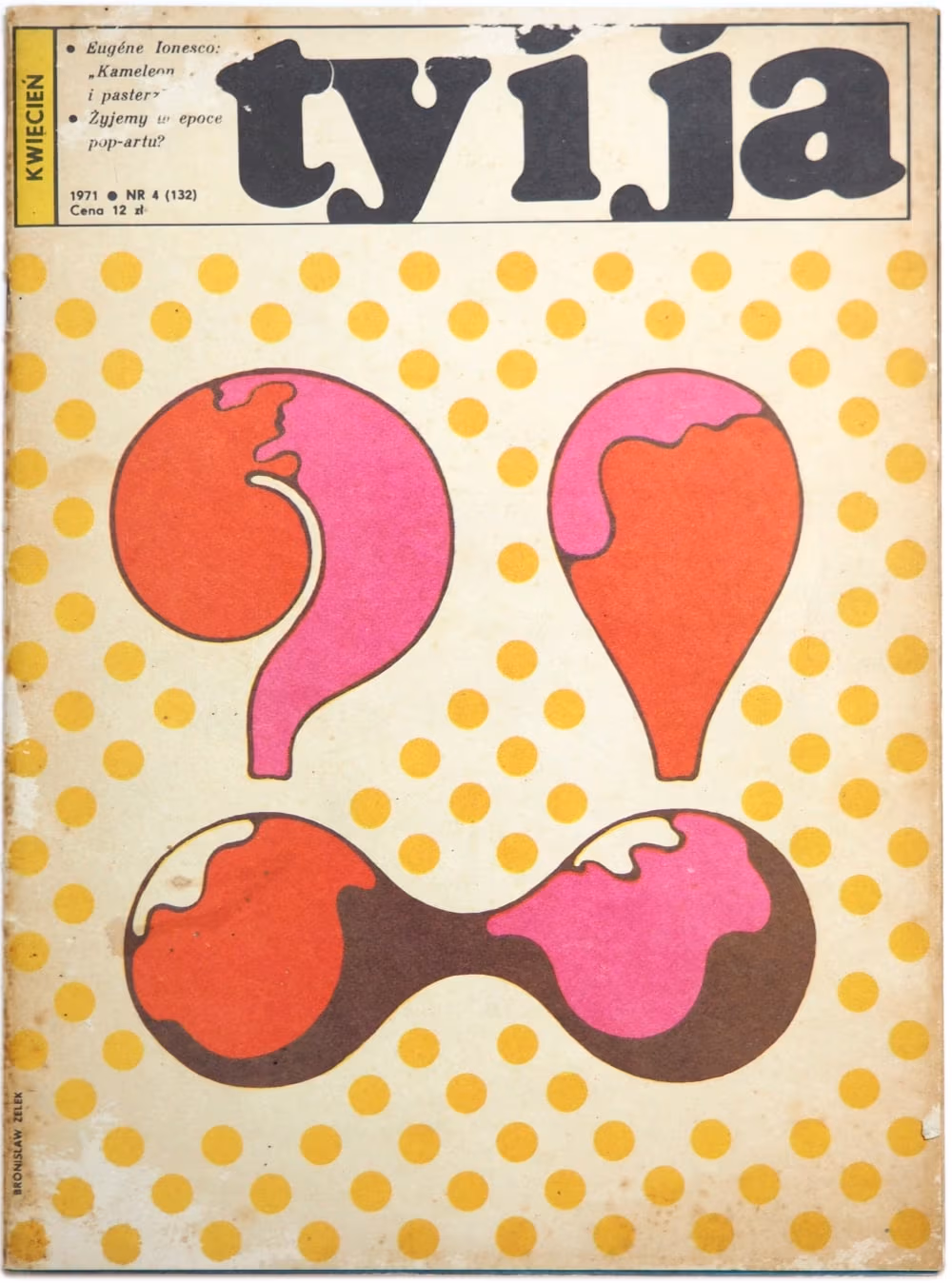 Projekt okładki magazynu “Ty i ja”, 1971, archiwum Zelka