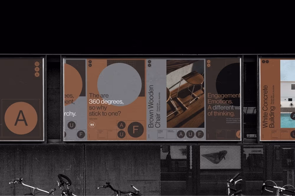 Branding studia AUF od Markiewicz Studio