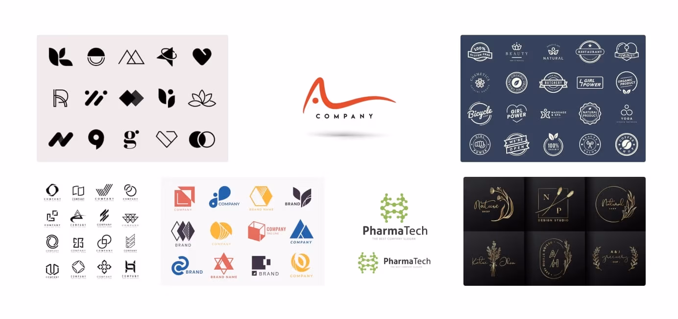 Przykładowe logo ze stocka