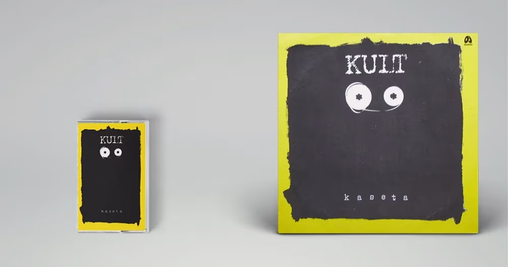Album „Kaseta” Kultu, projekt: Mirosław Makowski