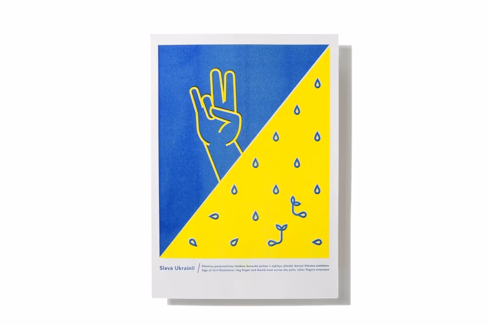 Zwycięski projekt: Plakat #KoloryDlaUkrainy