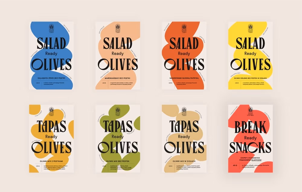 Salad ready olives, Halo creative studio, Aleksandra Zajdel, Marysia Markowska