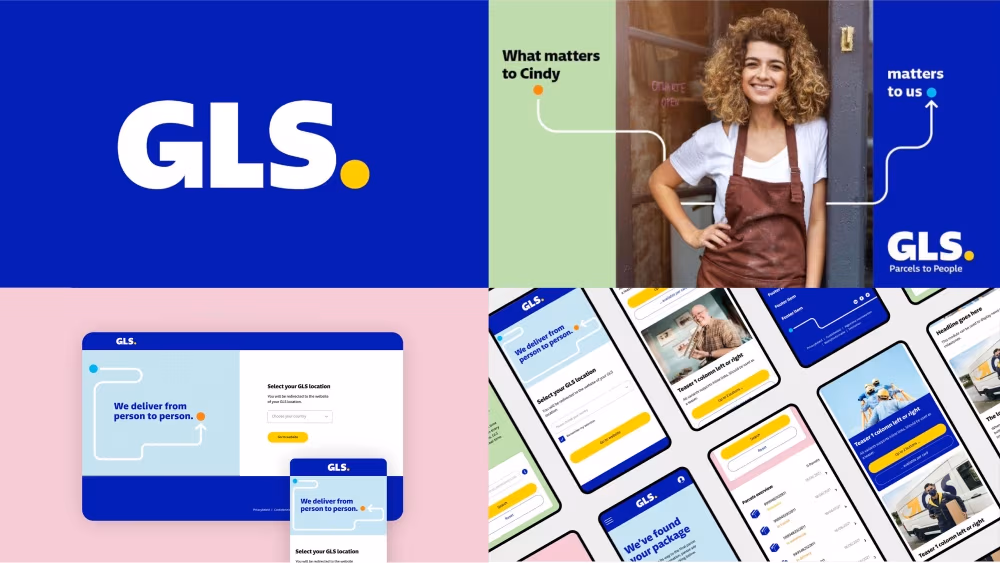 Nowe logo, rebranding GLS