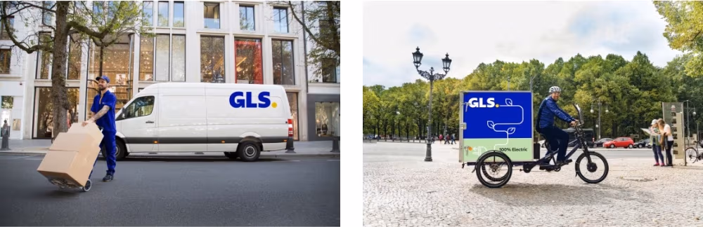 Nowe logo, rebranding GLS