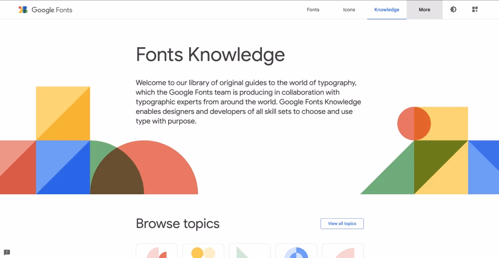 Nowe logo, rebranding Google Fonts