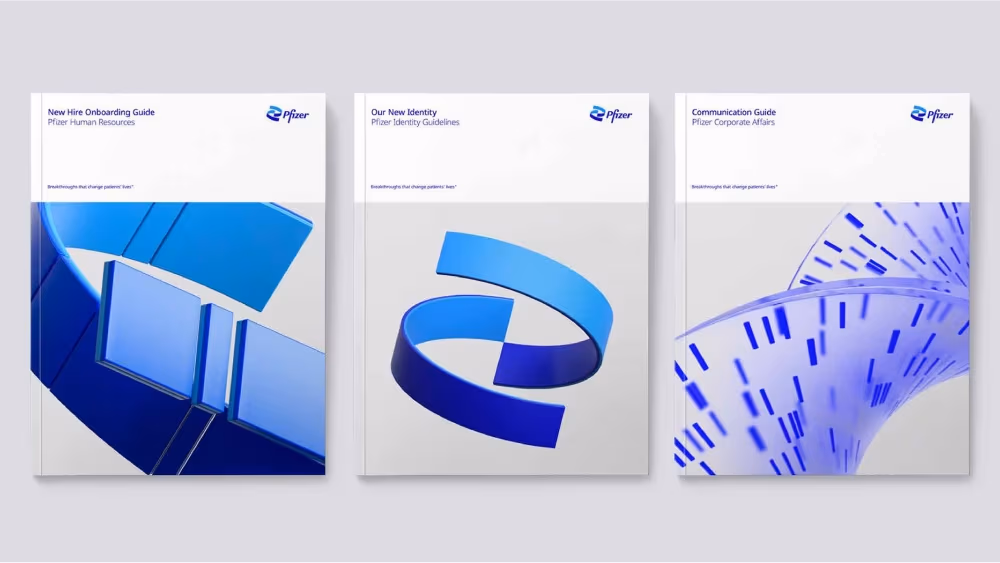 Nowe logo, rebranding Pfizer