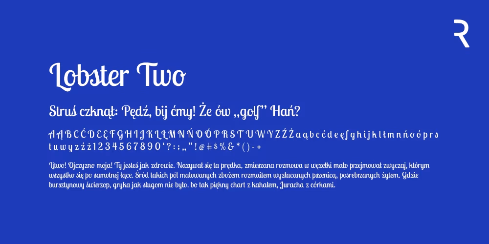 Lista 50 darmowych fontów kaligraficznych i stylizowanych na pismo odręczne