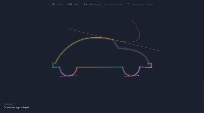 The Bézier Game