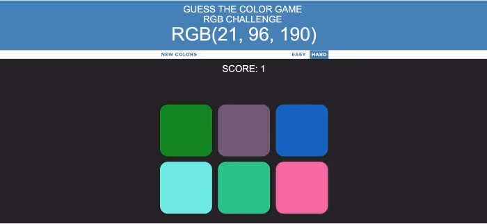Guess the Color