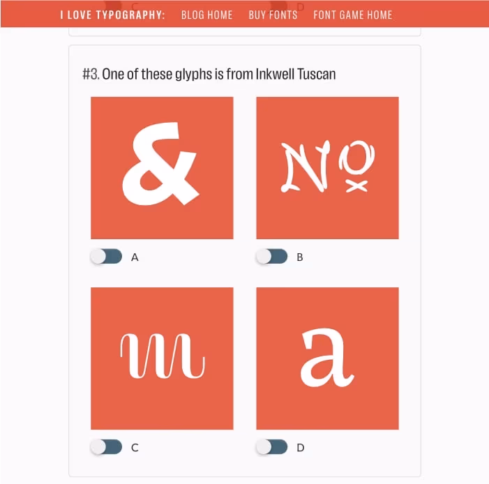 The Glorious Glyphs Game