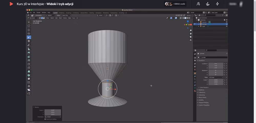 Recenzja kursu 3D w Interfejsie od eduweb.pl