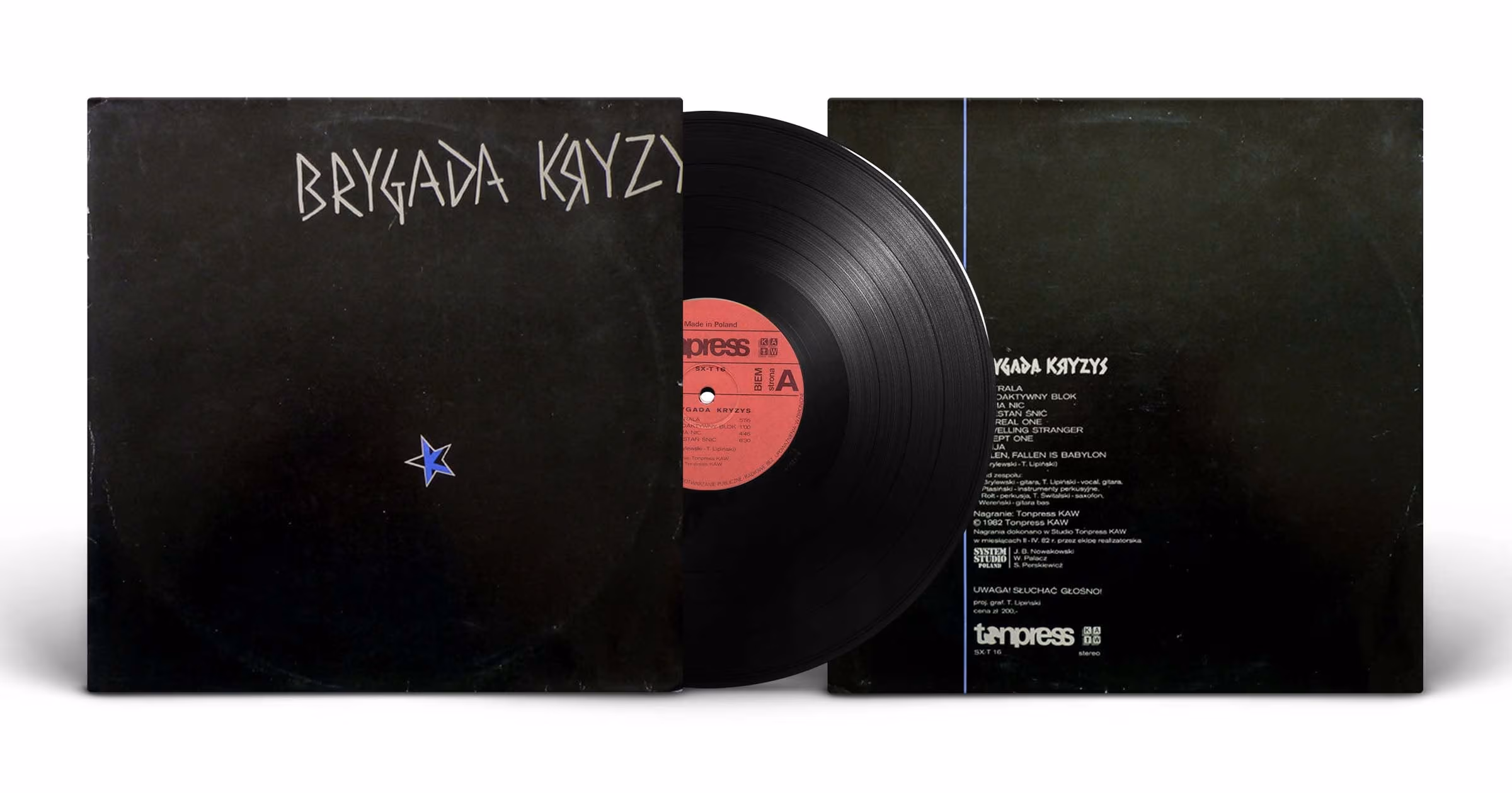 3.	Brygada Kryzys, „Brygada Kryzys”, LP, Tonpress, 1982