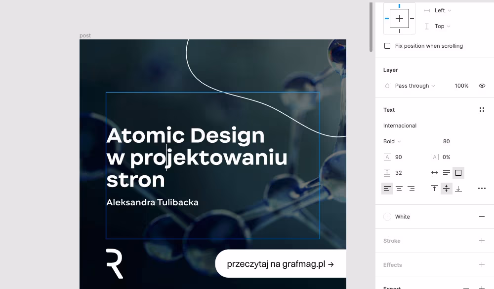 Projektowanie szablonów w Figmie