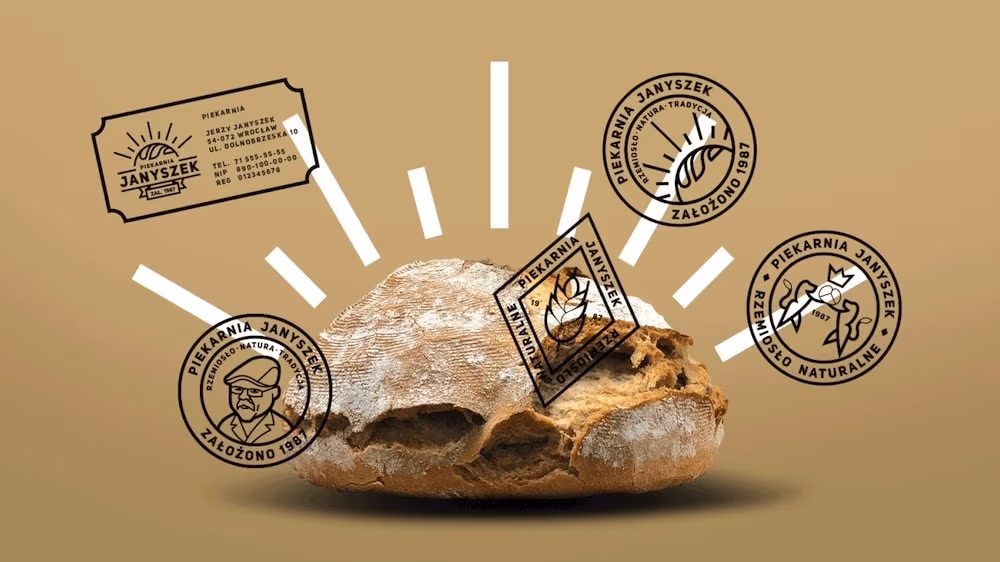 Janyszek Bakery - Branding, 404 TEARZZZ