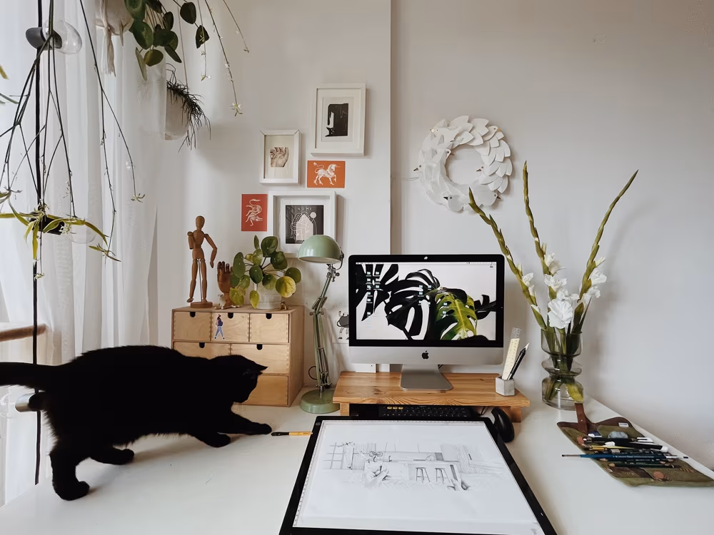 Biurka projektantów - Ewelina Dymek