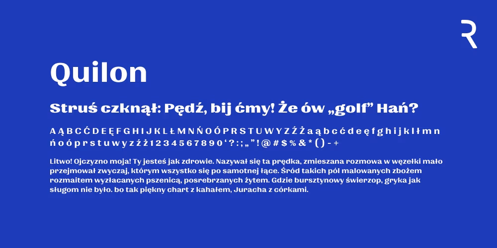Darmowe fonty z polskimi znakami