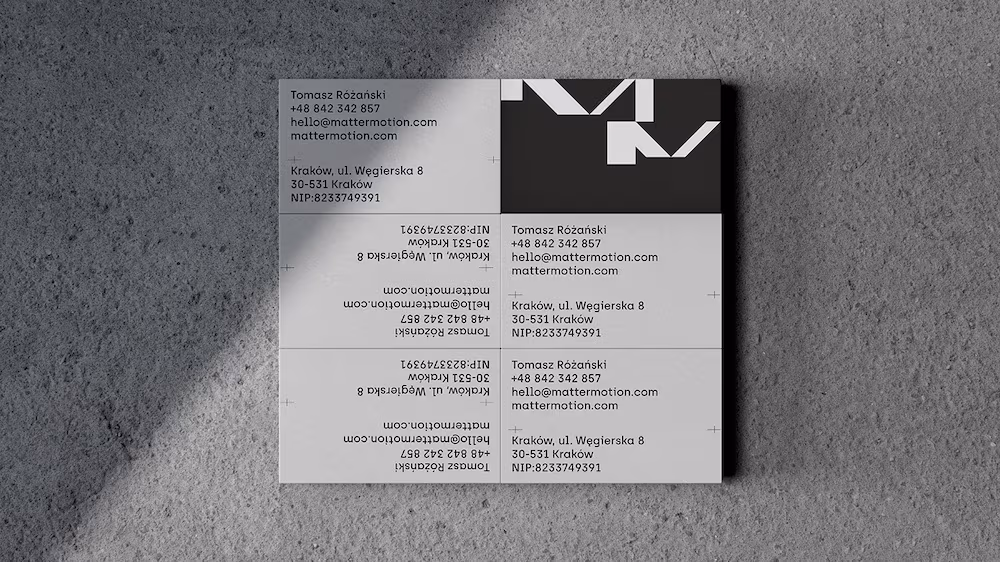 Matter Motion Architectural Visualization Studio, R Y B A ®