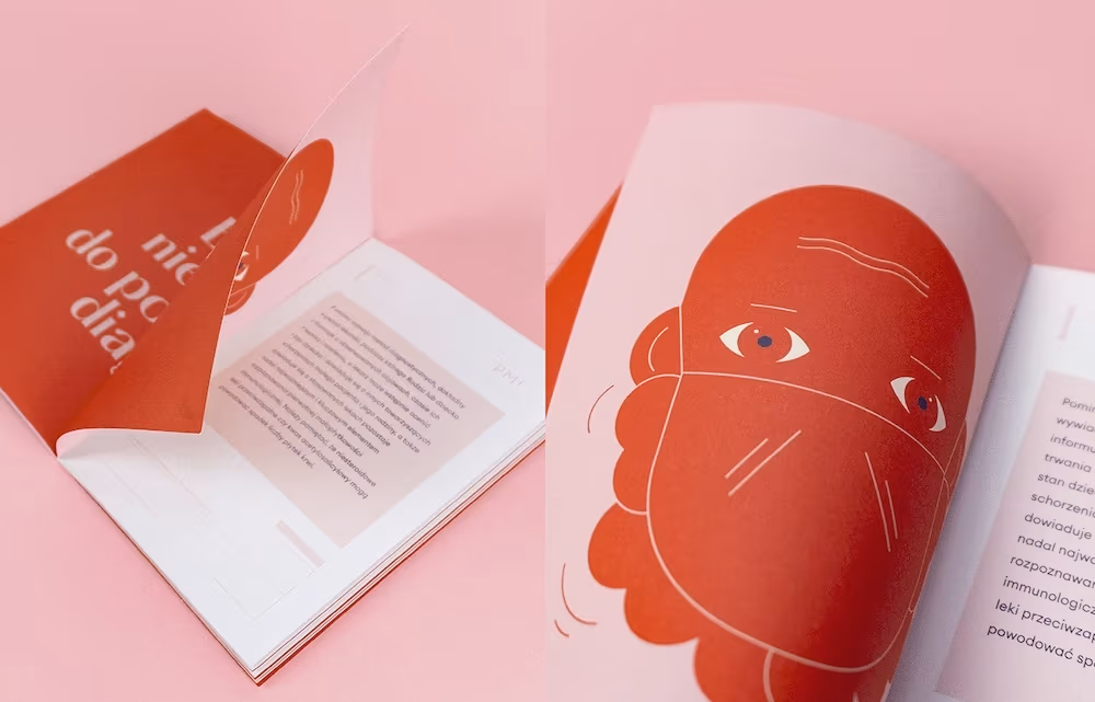 Thrombocytopenia (ITP) — Editorial Design / Brochure, Aneta Lewandowska