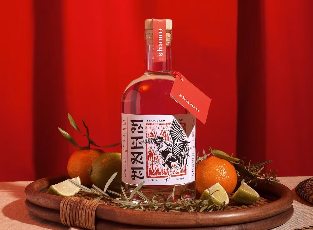 Fire - Flavoured GIN, Unifikat Design Studio