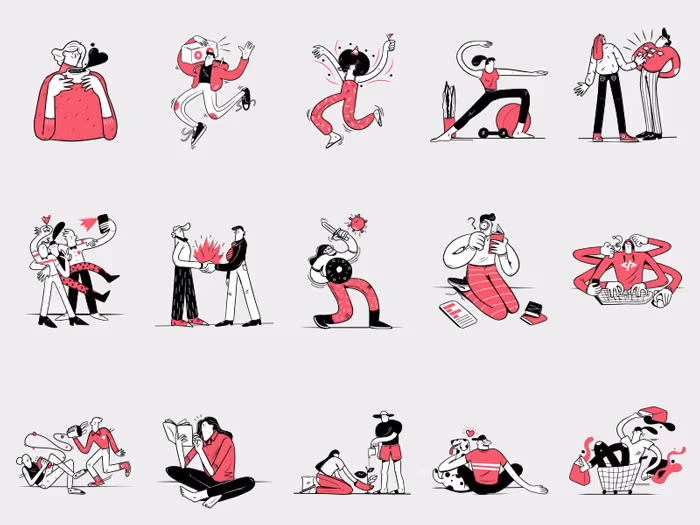 15 Sketchy Illustrations Sketch Resource